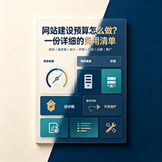 民丰建站-网站建设预算怎么做？一份详细的费用清单