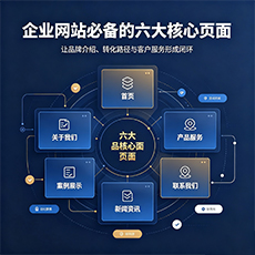 和田地区建站-企业网站必备的六大核心页面